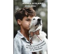 Agenda Scolaire Pour Garçons - 2025/2026 - Intérieur Noir et Blanc - Marque: Je me choisis, Je me Préfère: Pour Etudiants - Collège, Lycée, Université - Septembre 2024/ Juillet 2025