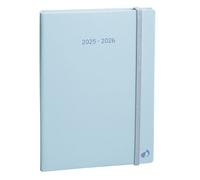 Agenda scolaire Quo Vadis Plan Note Pastel Bleu Clair