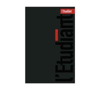 Agenda scolaire semainier L’Etudiant Année 2025-2026 15 x 21 cm Noir