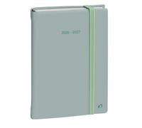 Quo Vadis Agenda Plan Note 16 mois 2025-2026 Semainier Notes Multilingue Vert clair 15x21 cm
