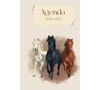 Agenda scolaire: Thème chevaux