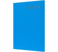 Agenda Semainier 12 Mois « Essentials » - Juillet 2025 À Juillet 2026 - Couverture Rigide - Bleu Clair - Format A5