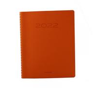 Agenda Semainier 2024 Timing Calvi - 17,1 X 22 Cm - Orange - Brepols