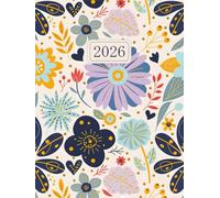 Agenda Semainier 2026 A4: Planificateur Hebdomadaire et Mensuel, Semaine sur Deux Pages | Janvier-Décembre 2026