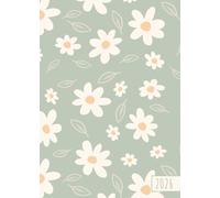 Agenda semainier 2026 A5 - Fleurs Vert Pastel: 1 semaine sur 2 pages, 12 mois de Janvier à Décembre, Format vertical 15 x 21 cm, Hebdomadaire en Français