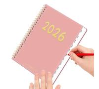 Agenda Semainier 2026 - Planning Mensuel de Janvier à Décembre | Organisateur pour École, Travail et Maison | avec Espace Notes | pour Étudiants, Enseignants et Planification