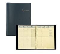Agenda semainier à spirale BREPOLS Oméga 27 21 x 27 cm - 1 semaine sur 2 pages - 2026