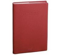 Agenda semainier à spirale QUOVADIS Ministre S Impala 16x24 cm 2025-2026 - Septembre à septembre, rouge
