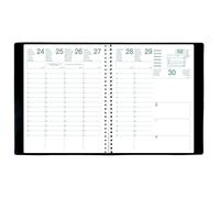 Agenda semainier à spirales SELECTION - 21 x 27 cm - 2026