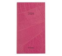 Agenda Semainier BREPOLS Optivision LUCCA 9x16cm Orange Année civile 2027