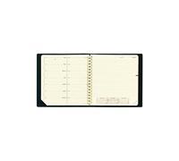 Quo Vadis Agenda semainier de bureau spiralé Note 16 S Impala noir