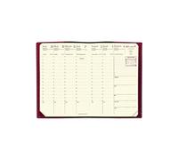Agenda semainier de poche Affaires Prestige Impala noir 2010