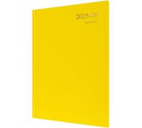 Agenda Semainier De Rendez-Vous 12 Mois « Essentials » - Juillet 2025 À Juillet 2026 - Couverture Rigide - Jaune