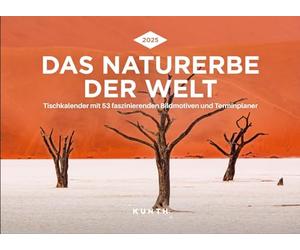 Agenda semainier Le patrimoine naturel du monde