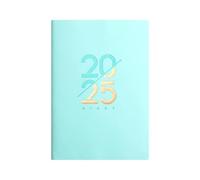 Agenda semainier mensuel 2025 | Agenda semainier mensuel | Cahier organiseur de livres de travail A5, livre de planification et mémoire de suivi hebdomadaire mensuel, 20,3 x 15,2 cm