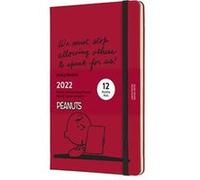 Moleskine 12 Monate Wochen Notizkalender 2022 Peanuts, Large/A5, 1 Wo