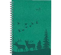 Agenda semainier Nature Line Forest 2023 - Agenda de poche A5-1 semaine sur 2 pages - Reliure à anneaux - 128 pages - Calendrier écologique - Avec couverture rigide - Alpha Edition
