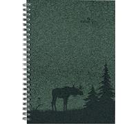 Agenda semainier Nature Line Pine 2023 - Agenda de poche A5-1 semaine sur 2 pages - Reliure à anneaux - 128 pages - Calendrier écologique - Avec couverture rigide - Alpha Edition
