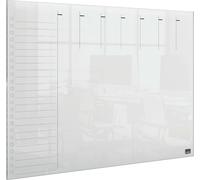 agenda semainier nobo en acrylique DIN A3 sans marge, transparent