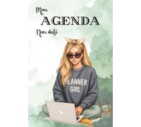 Agenda Semainier Non Daté: Planner flexible avec pages spéciales (mots de passe, cadeaux, idées, projets, notes)