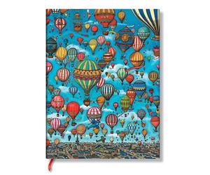 Agenda semainier PAPERBLANKS Festival de Montgolfières 17,5x12,5cm 2026 Année civile