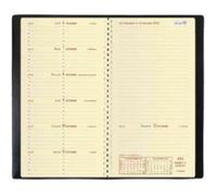 Agenda semainier poche long spiralé Italnote S Quo Vadis Impala noir 2010 G