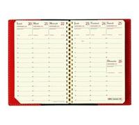 Agenda semainier poche long spiralé Planing 16 S Quo Vadis Impala noir 2010 G