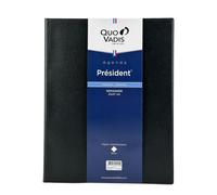 Agenda Semainier - Quo Vadis - Président - Noir - 21 x 27 cm - 13 mois