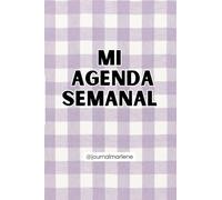 Agenda Semanal Sin Fecha 12Meses - Estilo Hobonichi: Planificador flexible y creativo | Organización semanal personalizable | Ideal para journaling, productividad y decoración