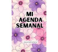 Agenda Semanal Sin Fecha 12Meses - Estilo Hobonichi: Planificador flexible y creativo | Organización semanal personalizable | Ideal para journaling, productividad y decoración