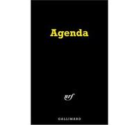 Gallimard Agenda Série Noire – sept. 2025 à déc. 2026 – 16 mois – Collectif