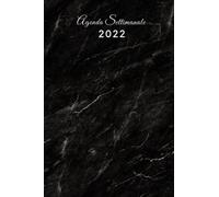 Agenda Settimanale: 2 Pagine = 1 Settimana Contatti , Citazioni Preferite , Mie Password , Obiettivi , Note , ... Per Una Gestione Perfetta Del Tempo Marmo , Marble Idee Regalo Donna Uomo