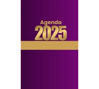 Agenda Settimanale 2025: Settimane Personalizzabili, A5 in Italiano con spazi molto ampi, 1 Settimana su 3 Pagine, da Gennaio a Dicembre 2025, ... e annuali più area note e rubrica.