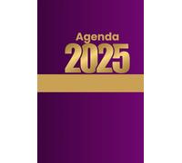 Agenda Settimanale 2025: Settimane Personalizzabili, A5 in Italiano con spazi molto ampi, 1 Settimana su 3 Pagine, da Gennaio a Dicembre 2025, ... e annuali più area note e rubrica.