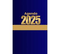 Agenda Settimanale 2025: Settimane Personalizzabili, A5 in Italiano con spazi molto ampi, 1 Settimana su 3 Pagine, da Gennaio a Dicembre 2025, ... e annuali più area note e rubrica.