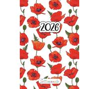 Agenda Settimanale 2026: 12 Mesi da Gennaio a Dicembre 2026 | La Settimana su una doppia pagina | Pianificatore Italiano | Verticale