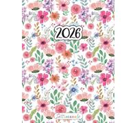 Agenda Settimanale 2026 A4: Grande Planner | 12 Mesi Gennaio-Dicembre | La Settimana su una doppia pagina | Pianificatore Italiano | Coordinatrice del Caos