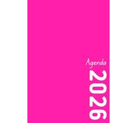 Agenda settimanale 2026 A5 fucsia: Diario/Planner settimanale - 12 mesi - Calendario mensile e annuale - Note - To Do - Promemoria - Copertina rigida fucsia