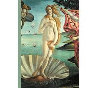 Agenda settimanale 2026 con orario: Sandro Botticelli, La nascita di Venere | 12 mesi, Settimana su doppia pagina, Intervalli di 1 ora, Da Gennaio ... Note | Adatto per la Pianificazione Personale