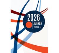 Agenda Settimanale 2026 Grande A4: 12 Mesi, Diario da Gennaio a Dicembre 2026 | una Settimana in 2 pagine | Vista orizzontale | Pianificatore Italiano.