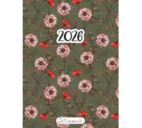 Agenda Settimanale 2026: Grande Planner A4 | 12 Mesi Gennaio-Dicembre | La Settimana su una doppia pagina | Pianificatore Italiano