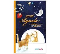 Agenda settimanale 2026. Il gatto e la luna