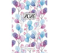 Agenda Settimanale 2026 Verticale: 12 Mesi da Gennaio a Dicembre 2026 | La Settimana su una doppia pagina | Pianificatore Italiano | Coordinatrice del Caos