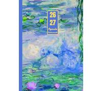 Agenda settimanale con orario Agosto 2026 - Luglio 2027: Claude Monet, Ninfee | 12 mesi, Intervalli di 1 ora, Da Agosto 2026 a Luglio 2027, Formato A5 ... Pianificazione Personale, l'ufficio Aziendale