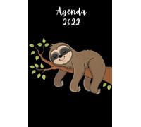 Agenda Settimanale: Diario Planner Calendario Pianificatore Giornaliera 2 Pagine = 1 Settimana Per Una Gestione Perfetta Del Tempo Bradipo , Sloth Idee Regalo Donna Uomo