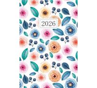 Agenda Settimanale Verticale 2026 A5: 12 Mesi da Gennaio a Dicembre 2026, Organizzatore Personale, Quaderno di Pianificazione Settimanale Giornaliera