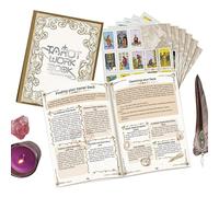 Agenda Tarot avec couverture rigide pour écrire et enregistrer des lectures, esthétique pour la pratique quotidienne, les rites, la de l'énergie, la divination, la lecture, les femmes