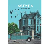 Agenda universel : automobile 2cv: Agenda perpétuel à remplir sur 52 semaines - Démarrer à n’importe quel moment dans l’année. Format 17x22cm - Idée cadeau.