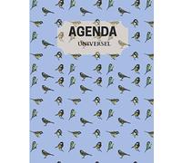 Agenda universel : oiseaux: Agenda perpétuel à remplir sur 52 semaines - Démarrer à n’importe quel moment dans l’année. Format 17x22cm - Idée cadeau.