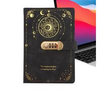 Agenda verrouillable,A5 Planning & Carnet de notes | Journal de notes | pour enfants adolescents auteur voyage étudiants anniversaire vacances bureau maison appartement